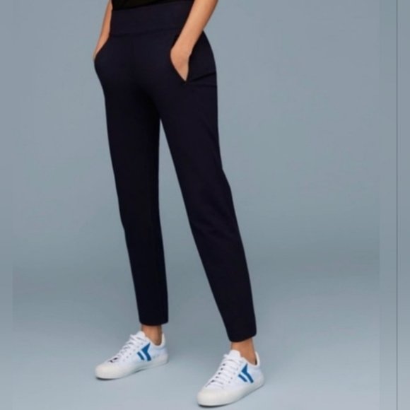 Babaton Pants - Aritzia The Group Babaton Lupita Pant Size Small Black Comfy Elastic Waistband